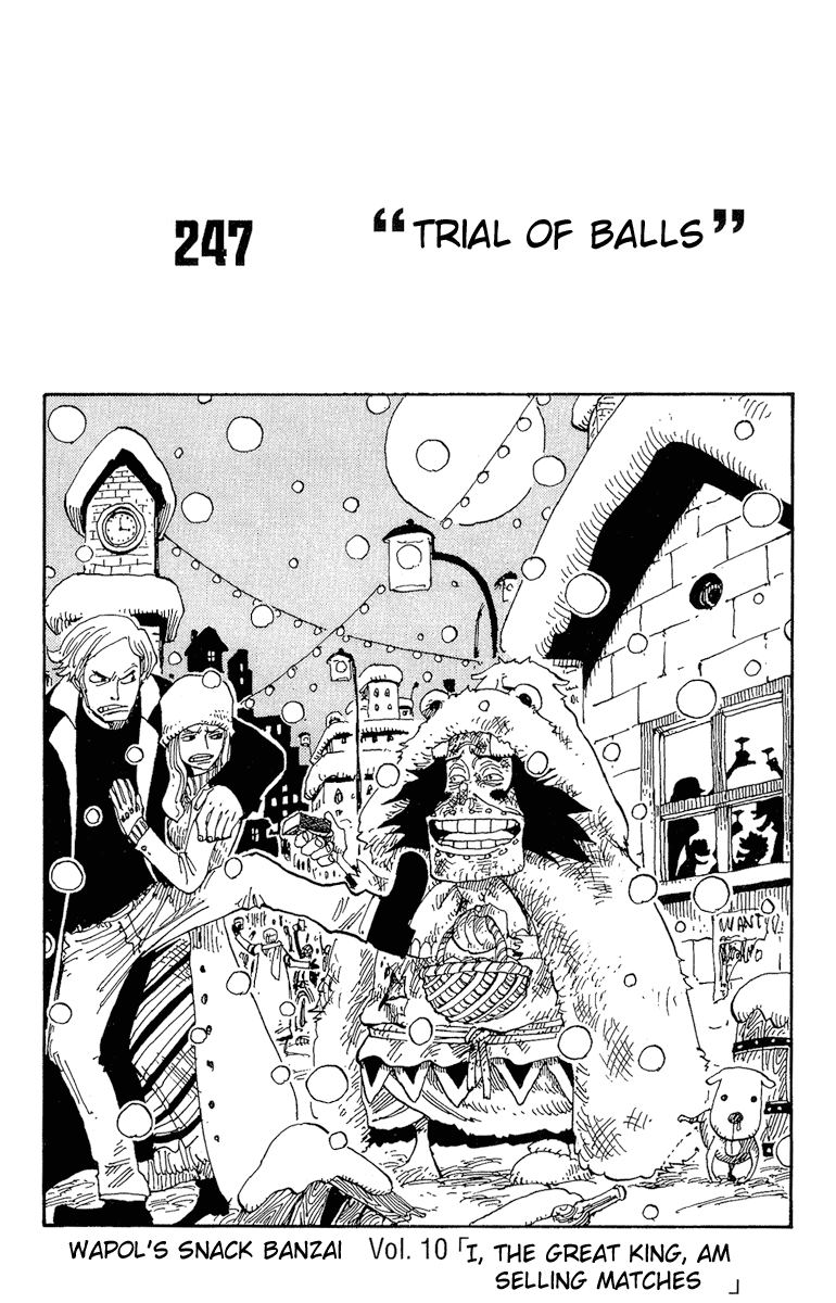 One Piece, Chapter 247 image 11